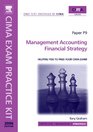CIMA Exam Practice Kit Management Accounting Financial Strategy