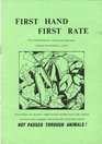 First hand, first rate: Five dozen hints, ideas and recipes for an economical diet