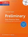 Four Practice Tests for Cambridge English Preliminary