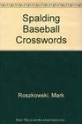 Baseball crosswords