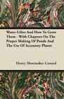 WaterLilies And How To Grow Them  With Chapters On The Proper Making Of Ponds And The Use Of Accessory Plants