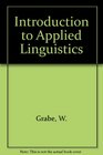 Introduction to Applied Linguistics