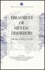 Treatment of Mental Disorders A Review of Effectiveness