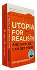 Humankind A Hopeful History  Utopia for Realists And How We Can Get There By Rutger Bregman 2 Books Collection Set