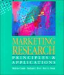 Marketing Research Principles and Applications
