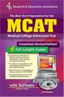 MCAT The Best Test Preparation for the Medical College Admission Test