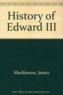 History of Edward III