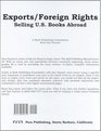 Exports/Foreign Rights Selling US Books Abroad