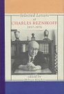 Selected Letters of Charles Reznikoff 19171976