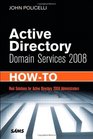 Active Directory Domain Services 2008 HowTo