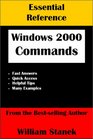 Essential Windows 2000 Commands Reference