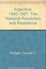 Argentina 19431987 The National Revolution and Resistance