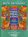 Math Anthology  Stories Poems  Songs  Grades Kindergarten 1 and 2