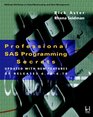 Professional Sas Programming Secrets Updated With New Features of Releases 608610