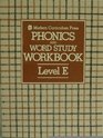 Phonics Workbook Level E
