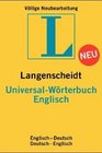 Langenscheidts UniversalWrterbuch Englisch