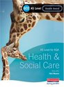 GCE AS Level Health and Social Care  Double Award Book