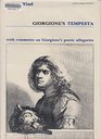 Giorgione's Tempesta with Comments on Giorgione's Poetic Allegories