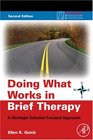 Doing What Works in Brief Therapy Second Edition A Strategic Solution Focused Approach