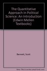 The Quantitative Approach in Political Science An Introduction