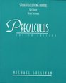 Precalculus Student Solutions Manual