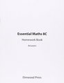 Essential Maths Hwk Bk Answers Bk 8C