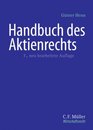 Handbuch DES Aktienrechts