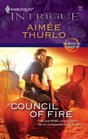 Council of Fire (Brotherhood of Warriors, Bk 1) (Harlequin Intrigue, No 988)