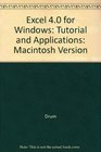 Excel 40 for Windows  Tutorial and Applications