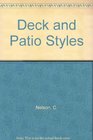 Deck and Patio Styles