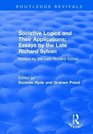 Sociative Logics and Their Applications Essays by the Late Richard Sylvan