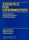 Statistics for Experimenters An Introduction to Design Data Analysis and Model Building