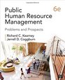 Public Human Resource Management Problems and Prospects