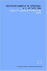 Oration delivered at St Johnsville NY July 4th 1864