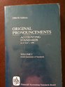 Original Pronouncements Accounting Standards As of June 1 1990  Fasb Statements of Standards