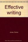 EFFECTIVE WRITING