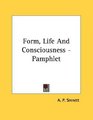 Form Life And Consciousness  Pamphlet
