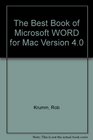 The Best Book of Microsoft Word for the Macintosh