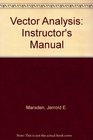 Vector Analysis Instructor's Manual