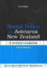 Social Policy in Aotearoa New Zealand A Critical Introduction