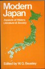 Modern Japan Aspects of History Literature and Society