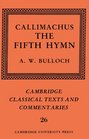 Callimachus The Fifth Hymn