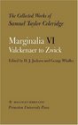 The Collected Works of Samuel Taylor Coleridge Vol 12 Marginalia Part 6 Valckenaer to Zwick