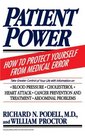 Patient Power  How to Protect Yourself from Medical Error