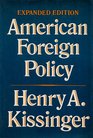 American Foreign Policy Three Essays