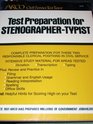 Test Preparation for StenographerTypist