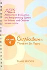 Assessment Evaluation and Programming System Curriculum for Three to Six Years