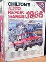 Chilton's Auto Repair Manual 1986 Domestic and Canadian Cars from 1979 Through 1986