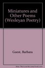 Miniatures and Other Poems