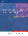 Human Resource Management A Critical Text